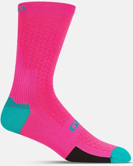 Picture of Skarpety GIRO HRC TEAM neon pink roz. L (43-45) (NEW 2025)
