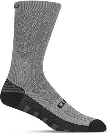 Picture of Skarpety GIRO HRC+ GRIP charcoal roz. L (43-45) (NEW 2025)
