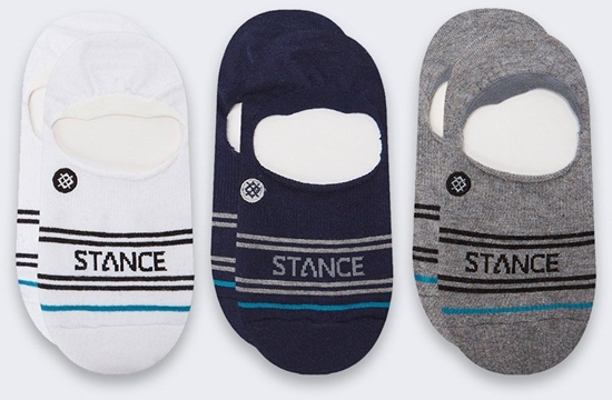 Picture of Skarpety Stance Basic No Show 3 pary Navy