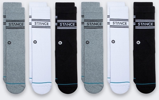 Изображение Skarpety Stance Crew Basic 6 par Multi