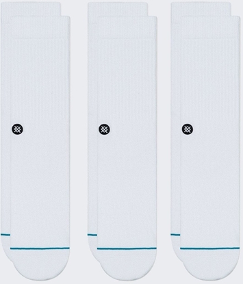 Attēls no Skarpety Stance Icon Crew 3 pary White