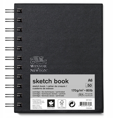 Attēls no Sketching paper A6 170g 50 sider