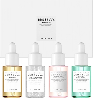 Picture of SKIN1004 SKIN1004 Zestaw ampuek do twarzy Madagascar Centella Ampoule Kit - 4x30 ml