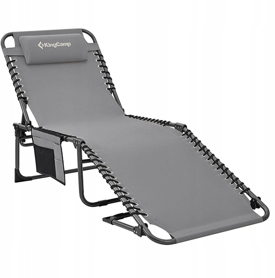 Picture of Skadany Leak Kempingowy Ogrodowy Regulowany KING CAMP 190 x 59 cm