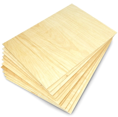 Attēls no Sklejka brzozowa - 3mm - format 297x210mm - 10szt.}