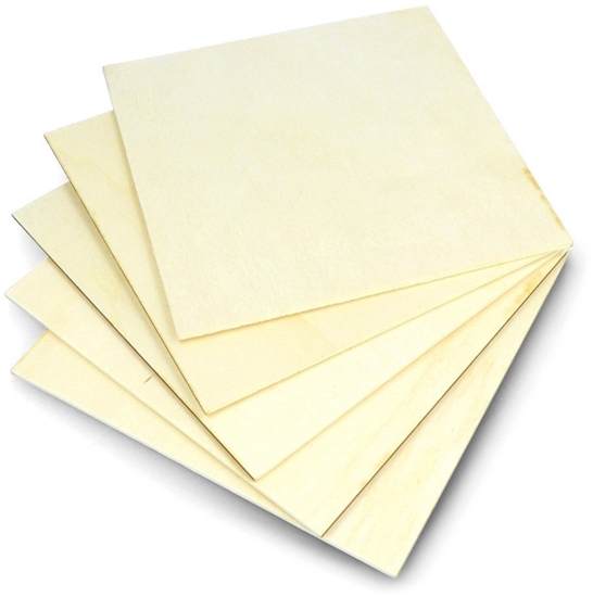 Picture of Sklejka topolowa - 3mm - 200x200mm - 5szt.}