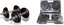 Picture of SKO Cast iron weight dumbbells set with case TOORX 1.5-20 kg