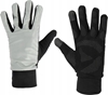 Picture of SKO Sports gloves with touchscreen tip AVENTO 44AC reflective M/L silver/black