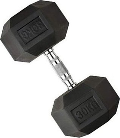 Picture of SKO Toorx Hex rubber dumbbell 30kg