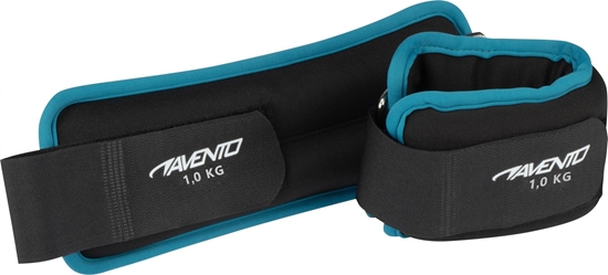 Picture of SKO Wrist/ankle weight neopreen AVENTO 41AE 2X1kg Black/Blue