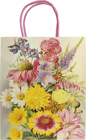 Picture of Skona Ting Torebka ozdobna A5 STBAG139 Letnie kwiaty