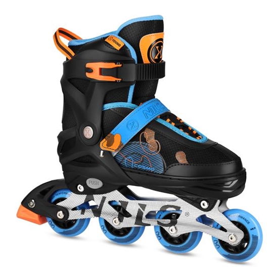 Picture of Skrituļslidas NA13808 IN-LINE SKATES COSMO BLUE SIZE M(34-37) NILS EXTREME