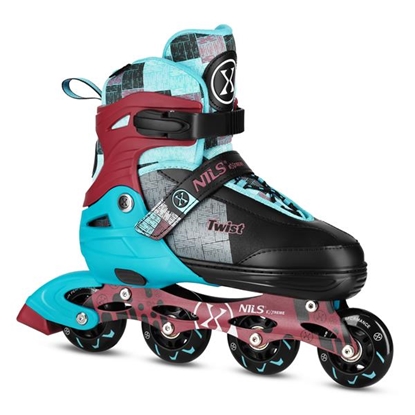 Attēls no Skrituļslidas NA13810 IN-LINE SKATES TWIST BLUE SIZE S(31-34) NILS EXTREME