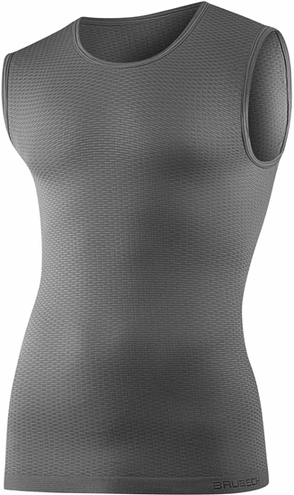 Picture of SL1010U Koszulka Base Layer bez rkawów unisex szary M