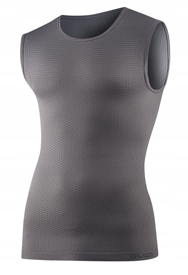 Picture of SL1010U Koszulka Base Layer bez rkawów unisex szary S