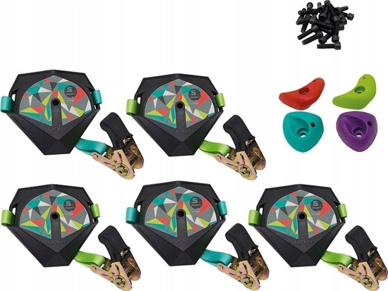 Picture of Slackers Slackline Slackers Ninja Tree Climbing Holds - 980040