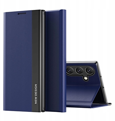 Picture of Sleep Case Pro etui do Samsung Galaxy A16 / A16 5G z klapk i podstawk - niebieskie