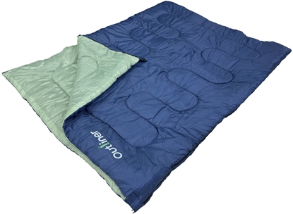 Изображение SLEEPING BAG DOUBLE 144X190CM SYNTH 10degC