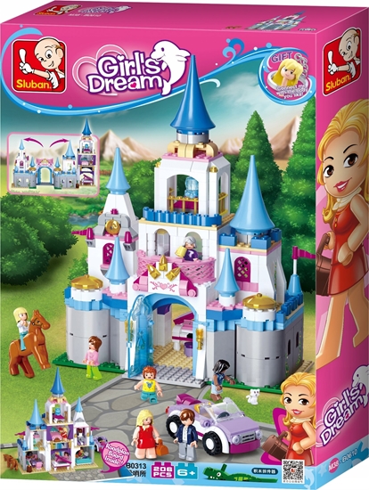 Picture of Sluban BLOCKS SLUBAN GIRLS DREAM CASTLE 815 PC