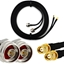 Attēls no SMA Male Hex to N Male Hex 5m Twin Coaxial Cable — HF240 (LMR240 equivalent)
