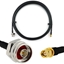 Изображение SMA Male to N Male Hex 1m Coaxial Cable — HF240 (LMR240 equivalent)