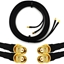 Picture of SMA Male to SMA Male 12m Twin Coaxial Cable — HF240 (LMR240 equivalent)