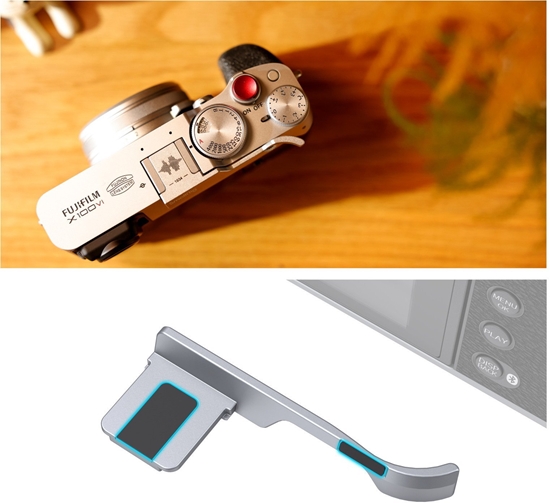 Изображение SmallRig 4566 Fujifilm X100VI / X100V Thumb Rest, Silver