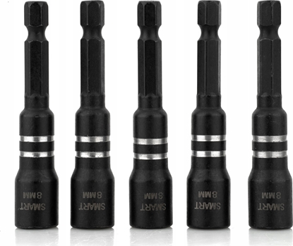 Picture of Smart Magnetyczne nasadki udarowe 1/4" 8mm 5 szt.