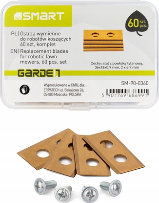 Picture of Smart ostrza do robotów koszcych 60 szt, komplet
