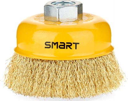 Picture of Smart szczotka druciana garnkowa 75mma, mosidzowana smart