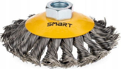 Picture of Smart szczotka druciana tarczowa pleciona 100mm, typ odgity smart