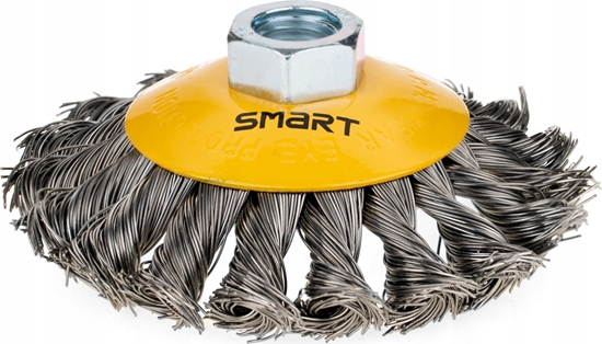 Picture of Smart szczotka druciana tarczowa pleciona 100mm, typ odgity smart