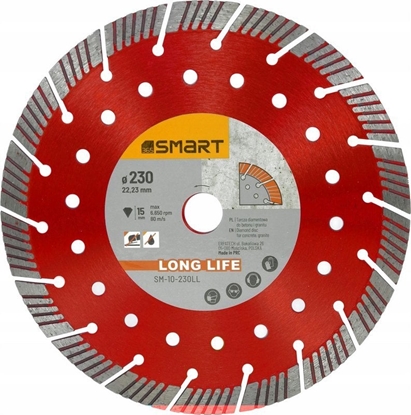Picture of Smart tarcza diamentowa long life 230mm SM-10-230LL