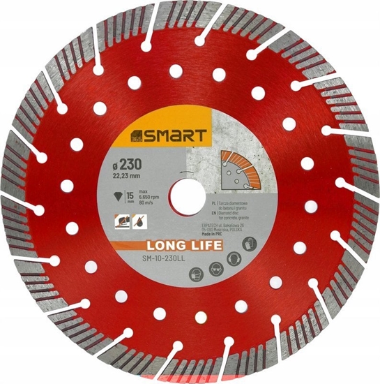 Picture of Smart tarcza diamentowa long life 230mm SM-10-230LL