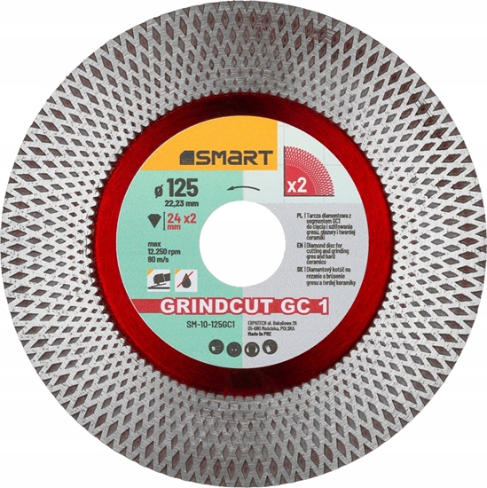 Picture of SMART365 tarcza diamentowa grindcut gc1 125mm smart365