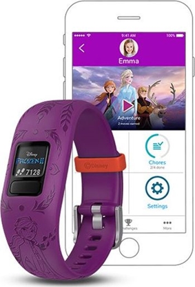 Изображение Smartband Garmin Vivofit Junior 2 Frozen Anna Fioletowy