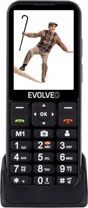 Picture of Telefon komórkowy Evolveo EVOLVEO EasyPhone LT telefon komórkowy dla seniorów z adowark czarny