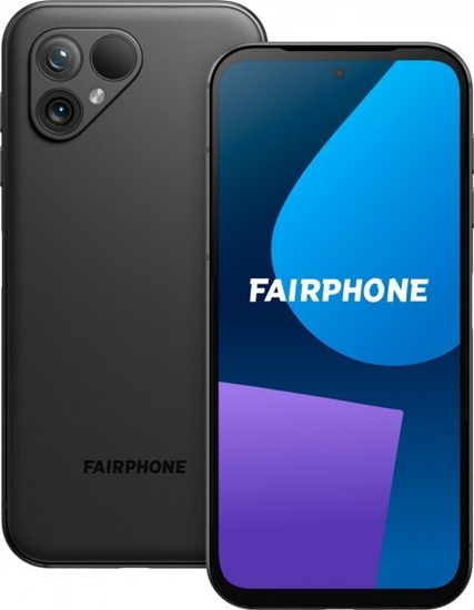 Picture of Smartfon Fairphone Fairphone 5 128GB - 6.46 - Mobile Phone (Matte Black, Android 13, Dual SIM, 6GB)