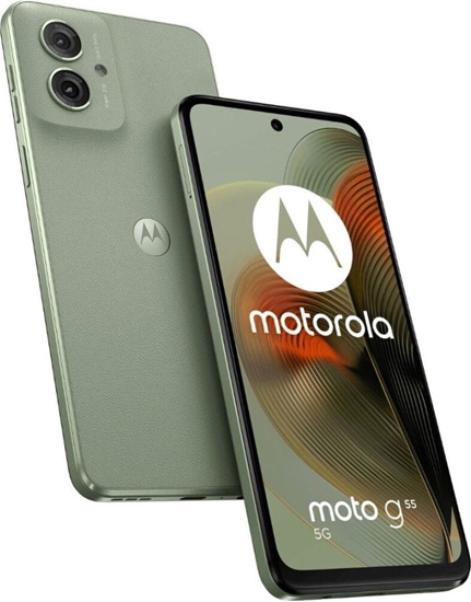 Изображение Smartfon Motorola Moto G55 5G 8/256GB Smoky Green (PB5U0010RS)