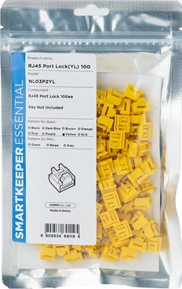 Picture of Smartkeeper SmartKeeper Basic "RJ45 Port" Blocker gelb        100 Stk.