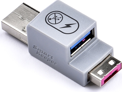 Picture of Smartkeeper SmartKeeper Basic "USB-A Port" Smart Data Blocker pink
