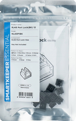 Picture of Smartkeeper SMARTKEEPER Basic RJ45 Port Lock 12 - 12x záslepka,erná