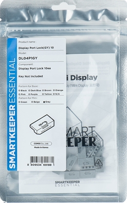 Attēls no Smartkeeper SmartKeeper Mini "DisplayPort" Blocker grau        10 Stk.