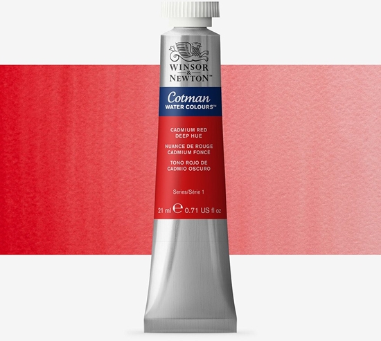 Изображение SmartMax Cotman watercolour 21ml Cad Red Deep Hue 098
