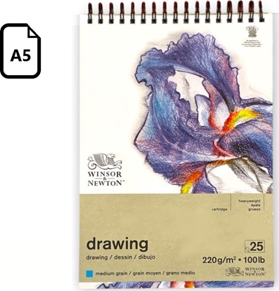 Изображение SmartMax Drawing pad medium A5 150g, 25 pages
