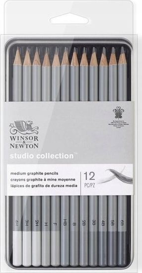 Picture of SmartMax Graphite pencil medium 12pcs in tin box