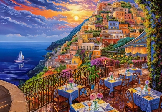 Picture of Smarton Puzzle 1500 elementów Romantyczny wieczór w Positano Wochy