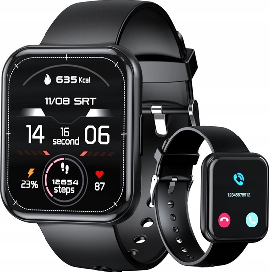 Picture of Smartwatch Choetech Smartwatch Choetech WT001 z funkcj odbierania pocze IP67 - czarny