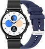 Изображение GRAVITY GT12-2 Women's Smartwatch with Silicone Strap + Black Bracelet / navy
