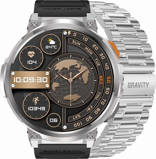 Изображение Smartwatch Gravity GT23-1 Czarny  (GT23)